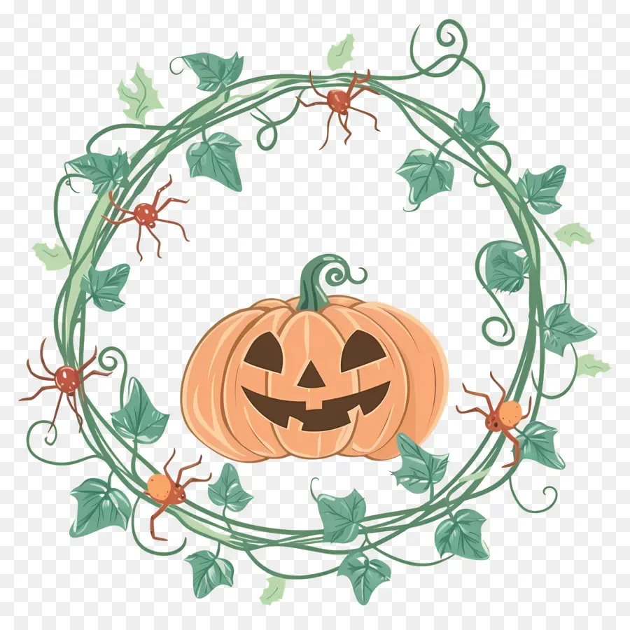 Cadılar Bayramı Çerçevesi，Jack O' Lantern PNG