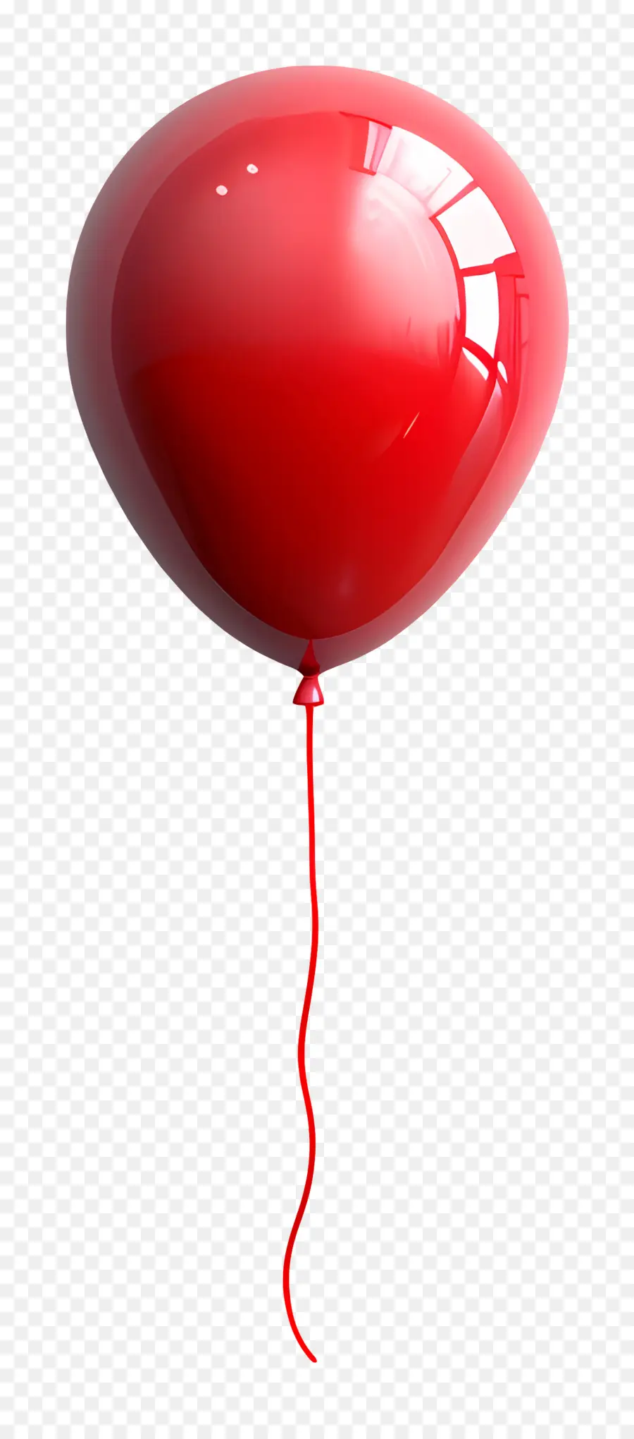 Tek Balon，Kırmızı Balon PNG