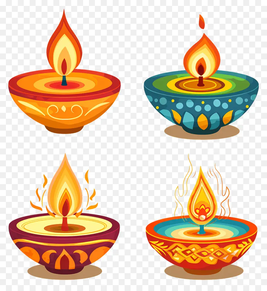 Diwali Mumu，Renkli Dia PNG