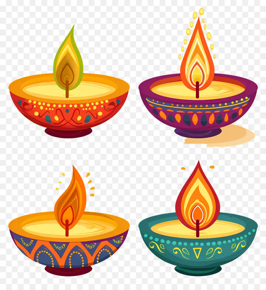 Diwali Mumu，Renkli Dia PNG