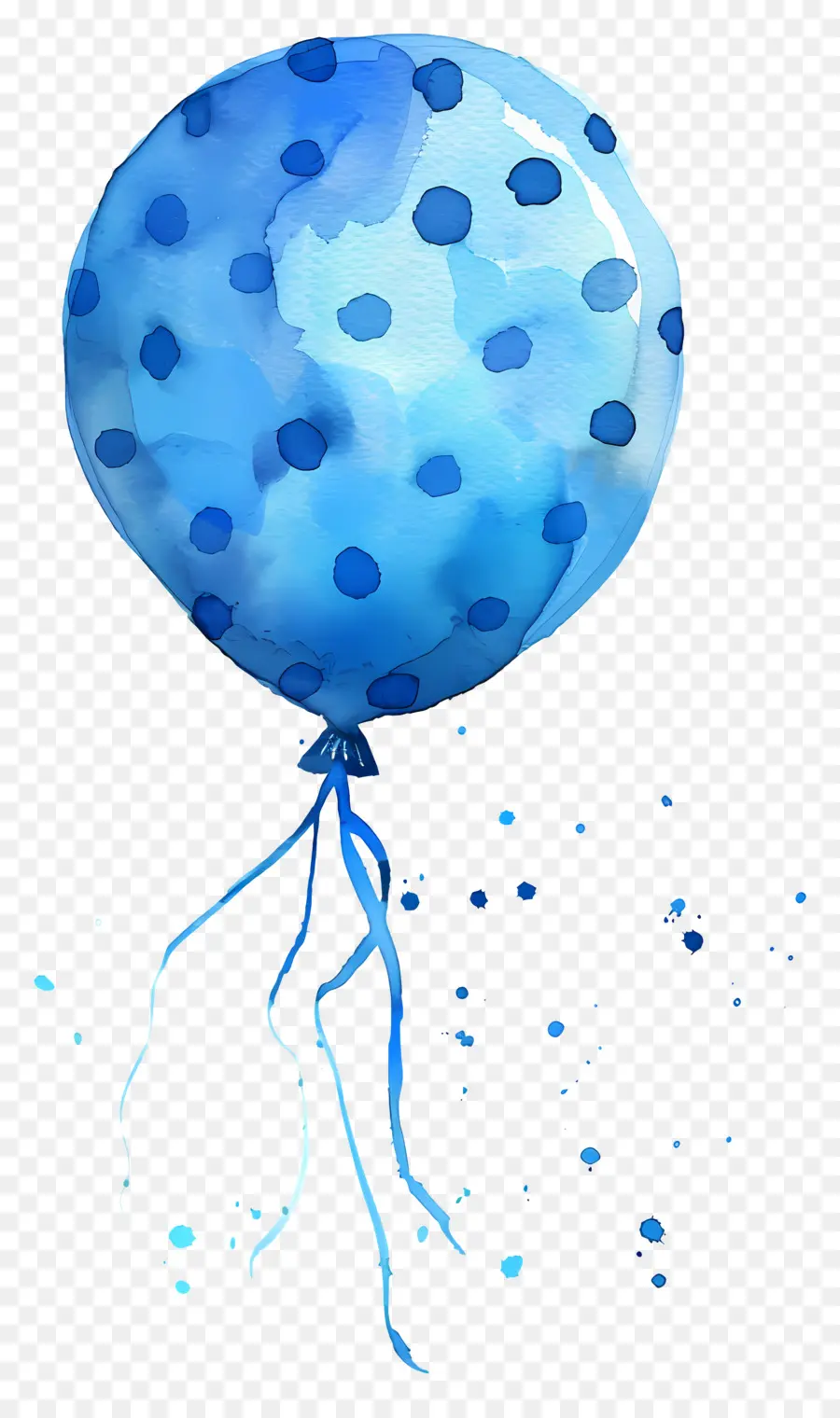 Tek Balon，Mavi Balon PNG