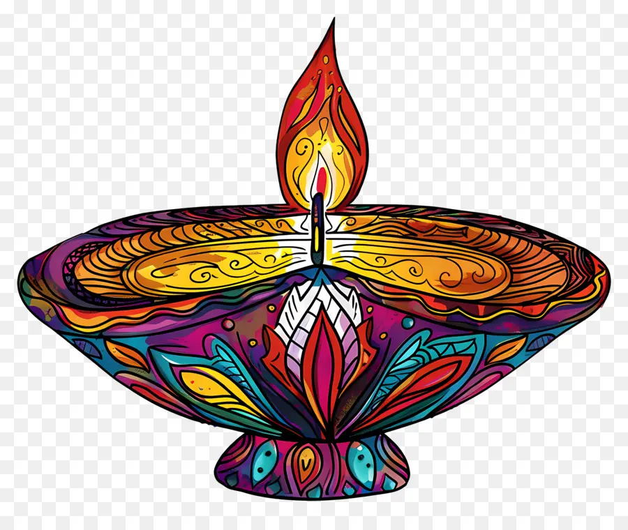 Diwali Diya，Sanatsal Dia PNG