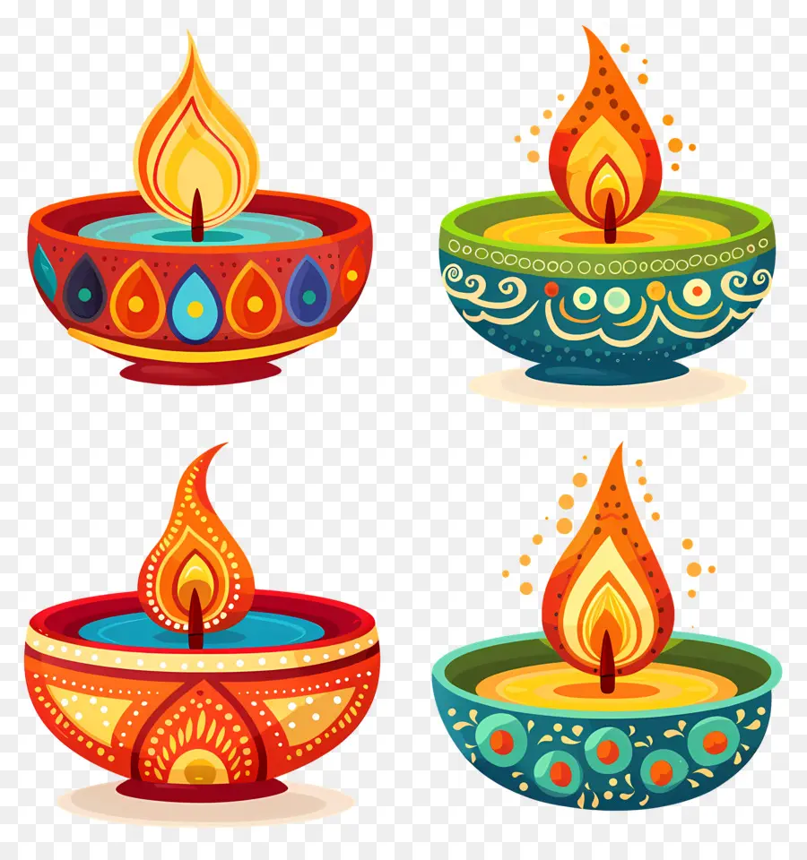 Diwali Mumu，Renkli Dia PNG