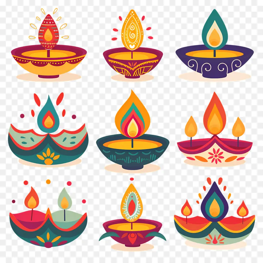 Diwali Mumu，Renkli Dia PNG