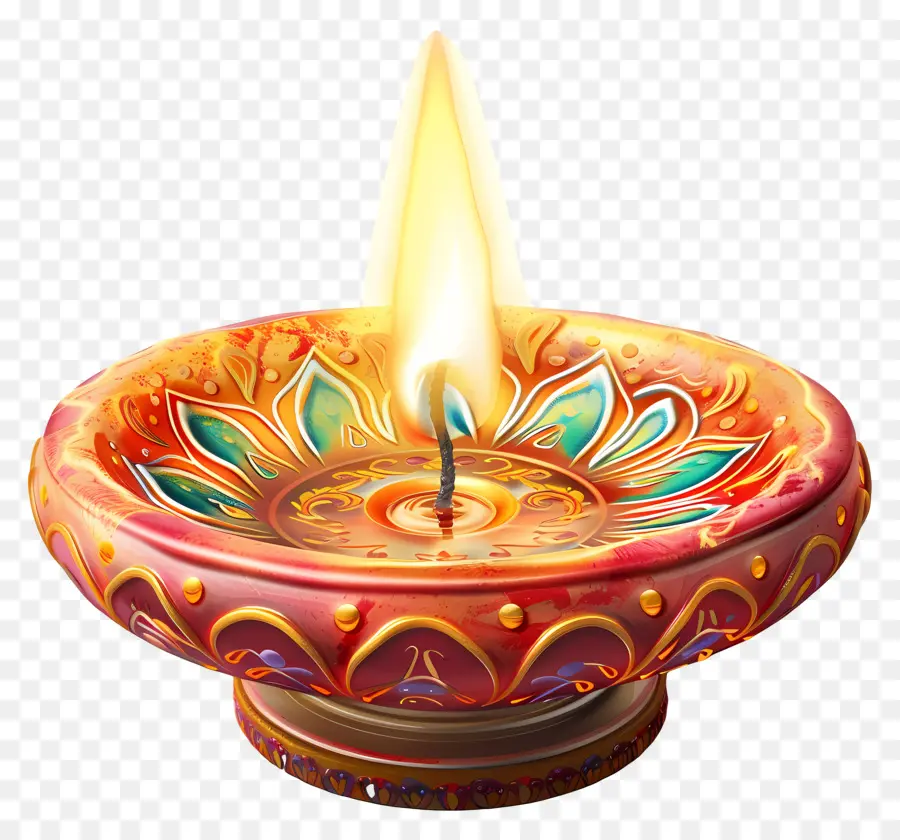 Diwali Mumu，Dekoratif Mum PNG