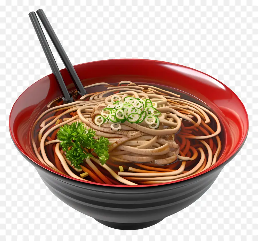 Soba Erişte，Et Suyundaki Erişte PNG