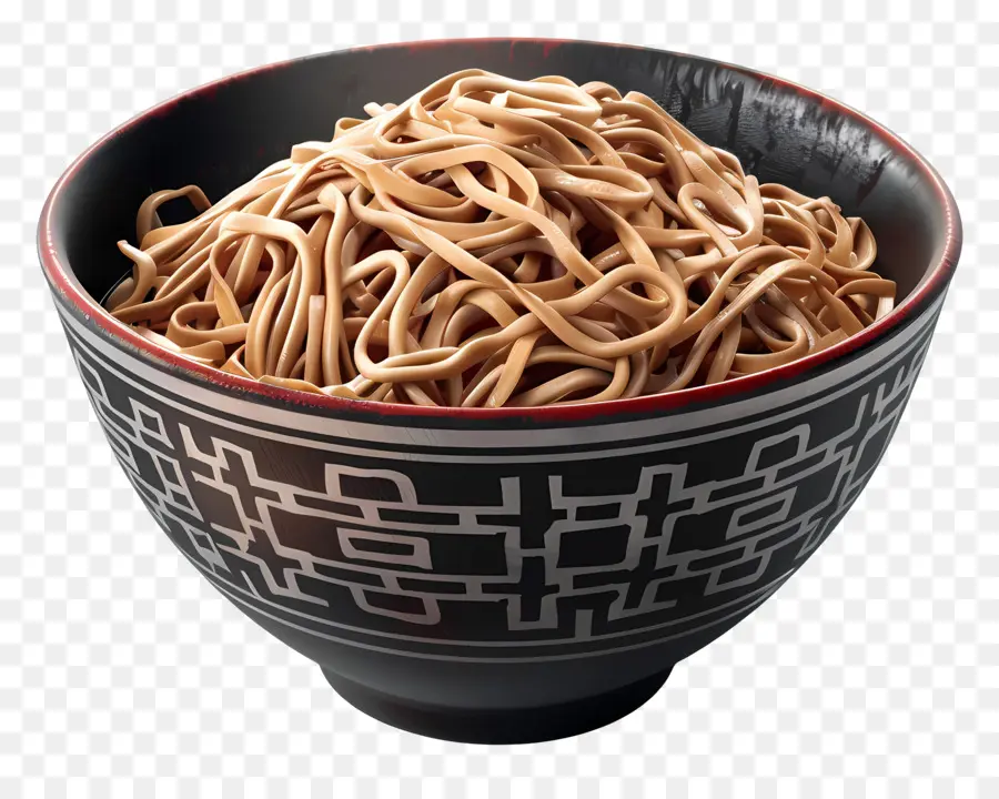 Soba Erişte，Siyah Kasedeki Erişte PNG