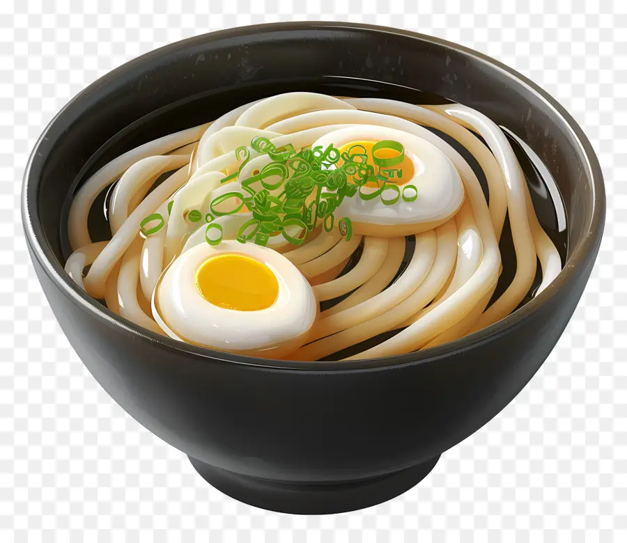 Udon，Yumurtalı Udon PNG