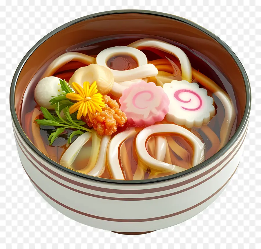 Udon，Narutomaki Ile Udon PNG