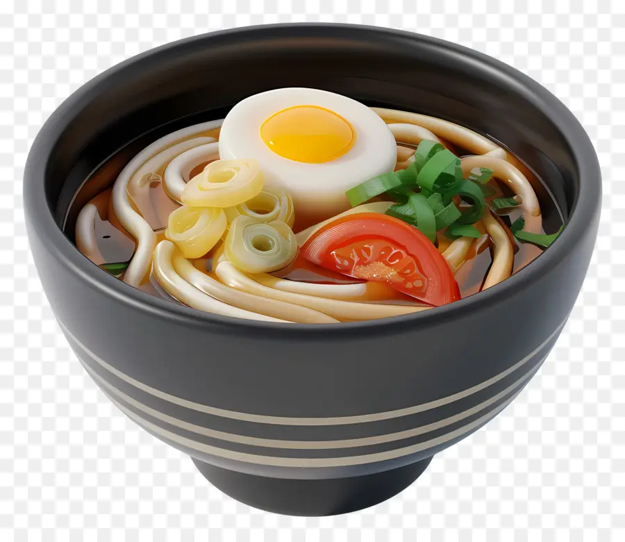 Udon，Yumurtalı Udon PNG