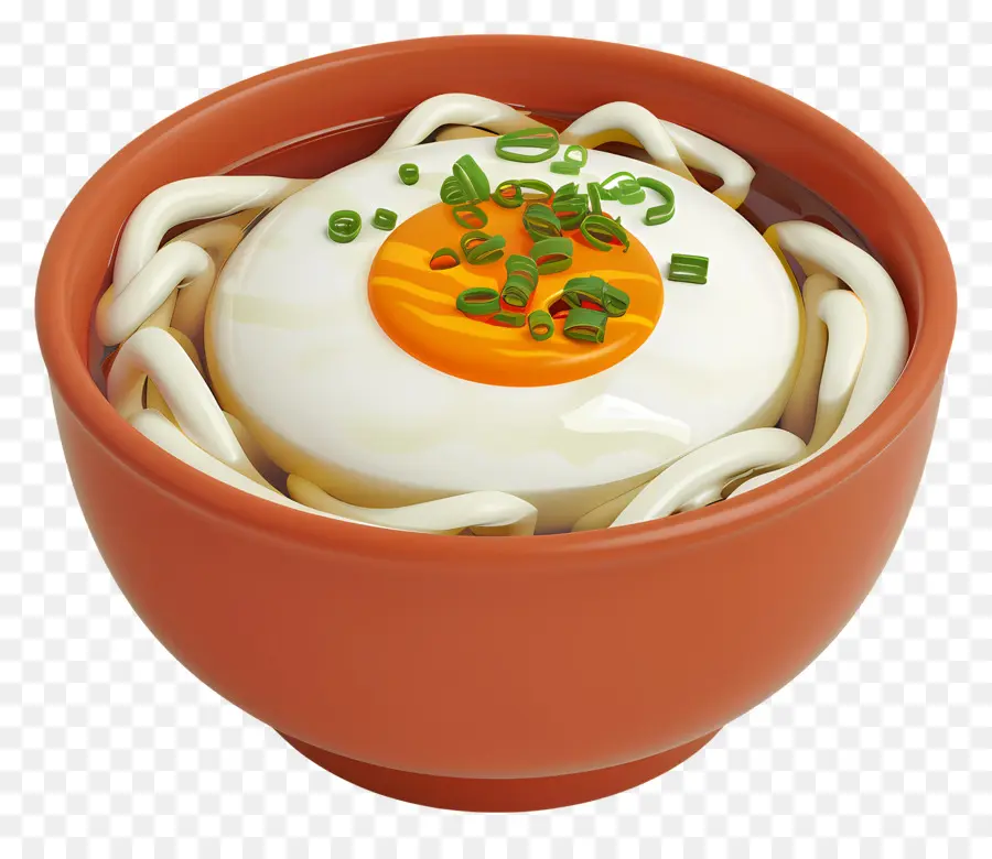 Udon，Yumurtalı Udon PNG