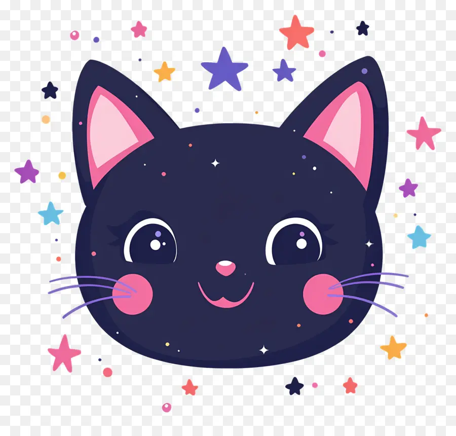 Kawaii Kedi，Kara Kedi PNG