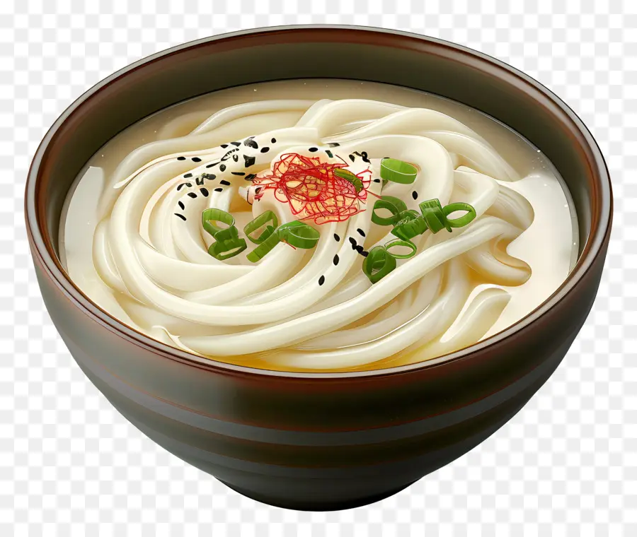 Udon，Bir Kase Udon Eriştesi PNG