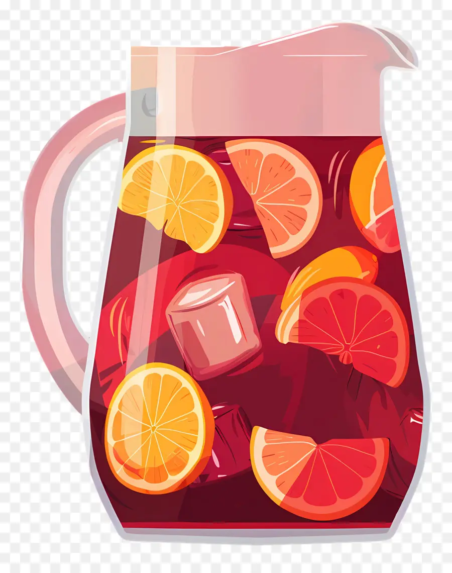 Canlandırıcı Sangria Içeceği，Meyve Yumruğu PNG