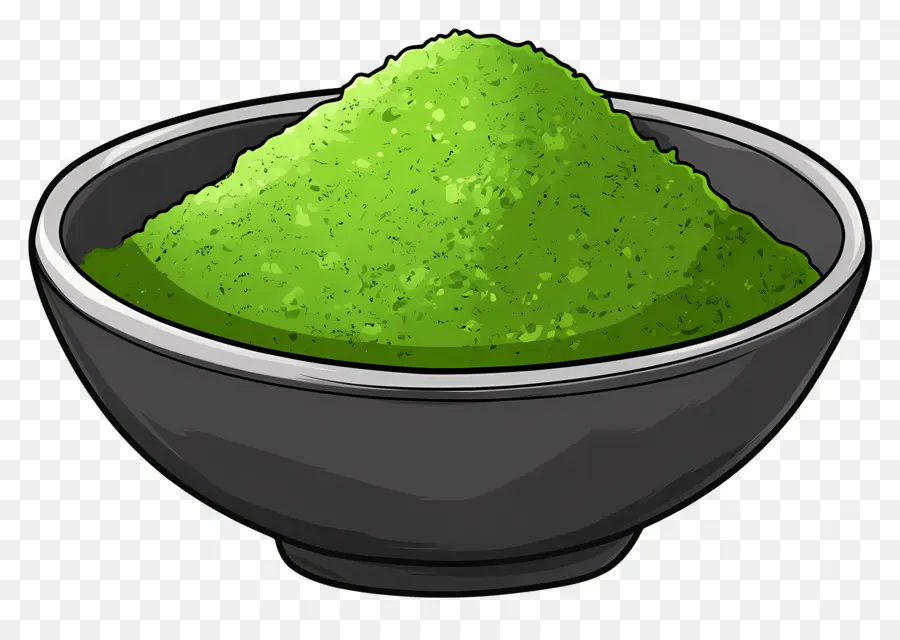 Matcha Tozu，Yeşil Toz PNG