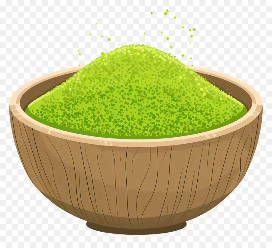 Matcha Tozu，Yeşil Toz PNG