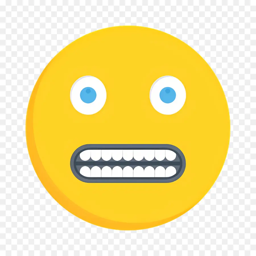 Yüzünü Buruşturan Emoji，Sarı Emoji Yüzü PNG