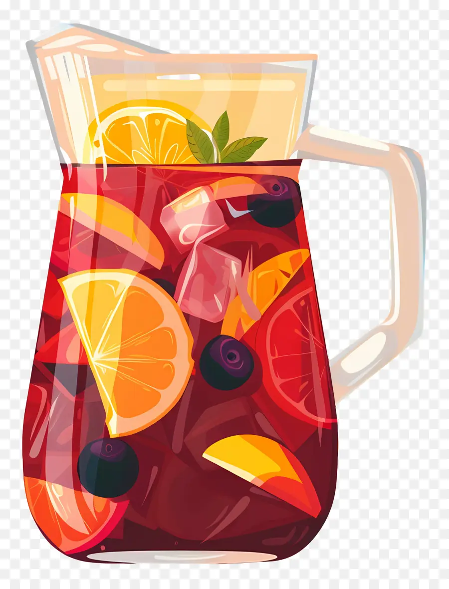 Canlandırıcı Sangria Içeceği，Meyve Yumruğu PNG