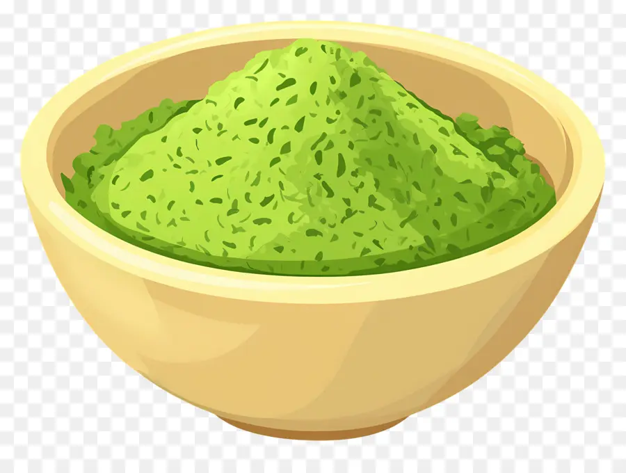 Matcha Tozu，Yeşil Toz PNG