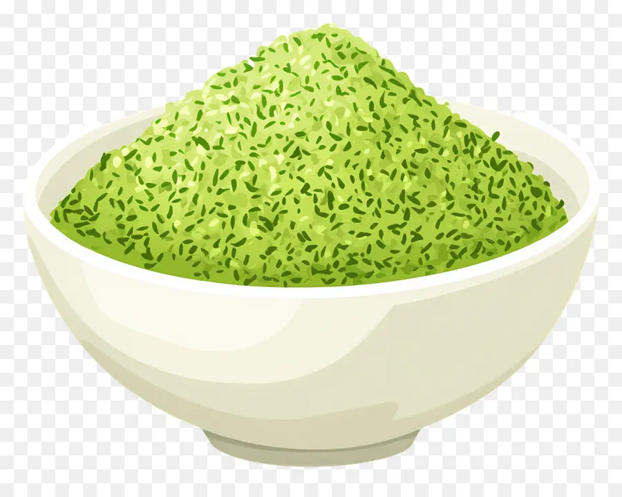 Matcha Tozu，Yeşil Toz PNG