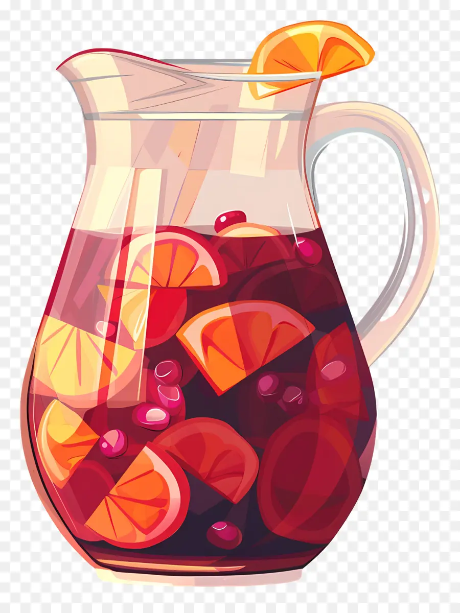 Canlandırıcı Sangria Içeceği，Meyve Yumruğu PNG