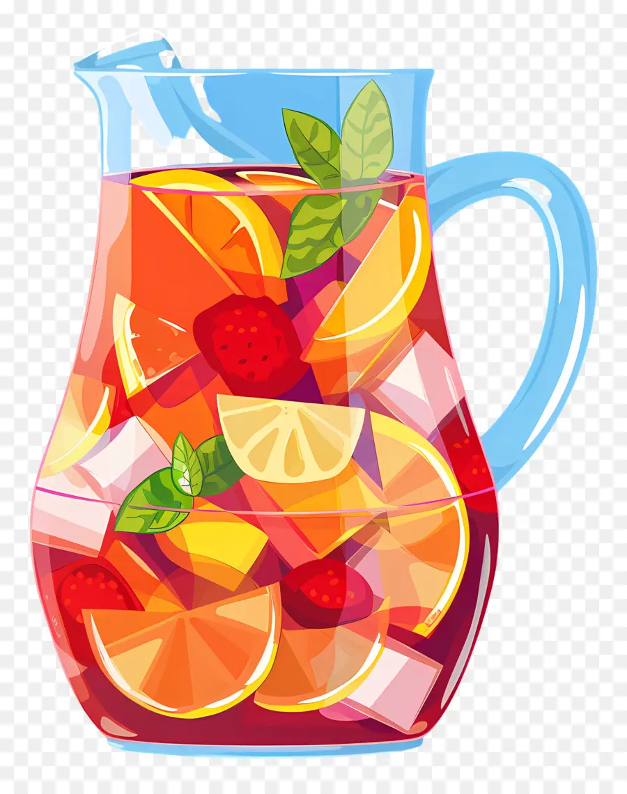 Canlandırıcı Sangria Içeceği，Meyve Yumruğu PNG