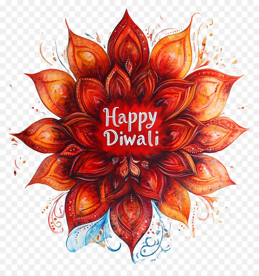 Mutlu Diwali，Mutlu Diwali Metni PNG