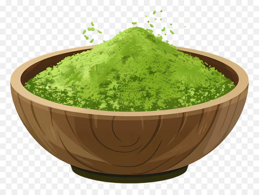 Matcha Tozu，Yeşil Toz PNG