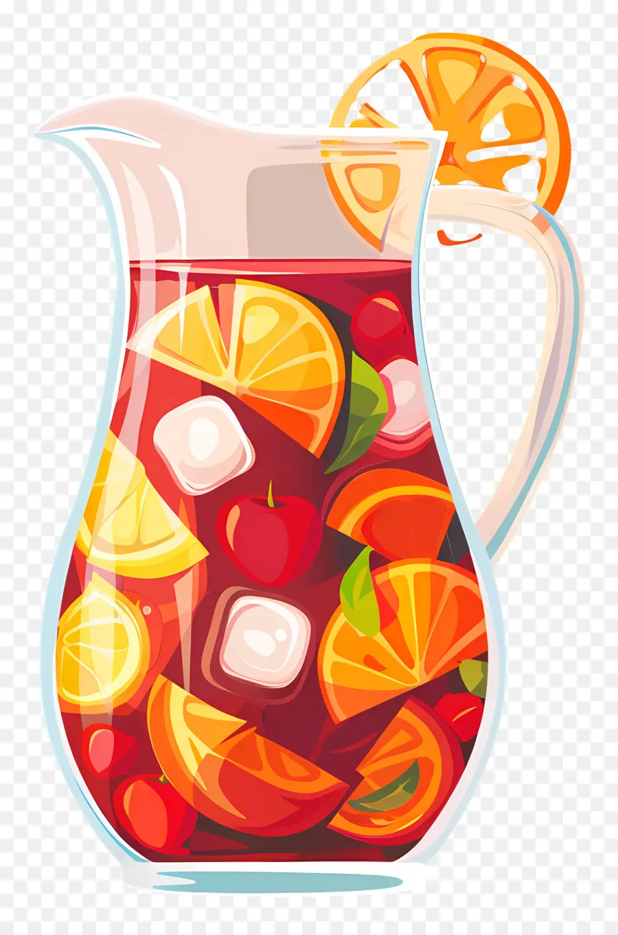 Canlandırıcı Sangria Içeceği，Meyve Yumruğu PNG