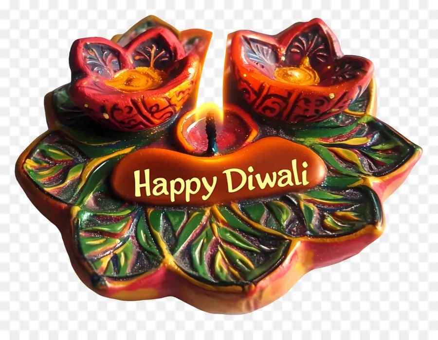 Mutlu Diwali，Diwali Lambası PNG