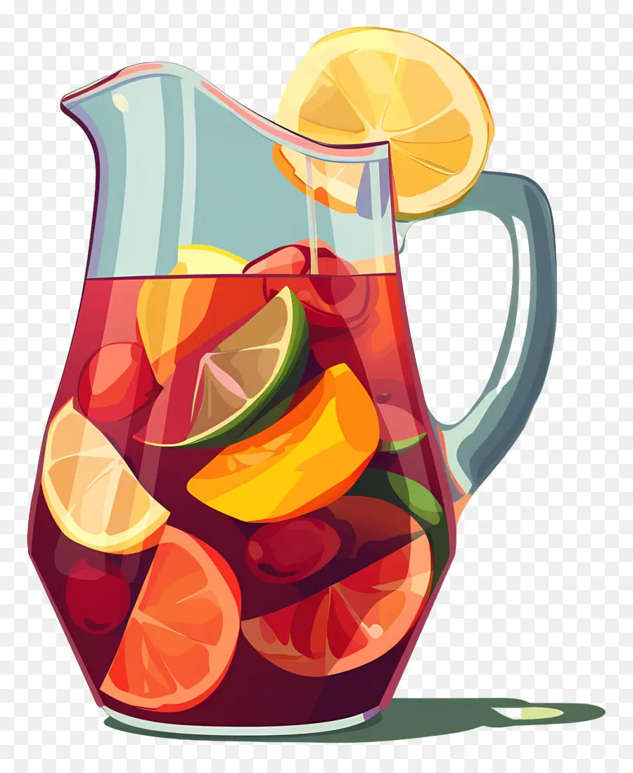 Canlandırıcı Sangria Içeceği，Meyve Yumruğu PNG