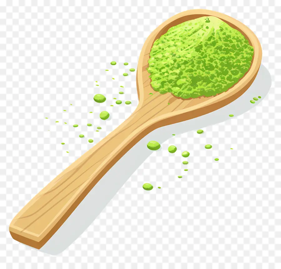 Matcha Tozu，Yeşil Toz PNG