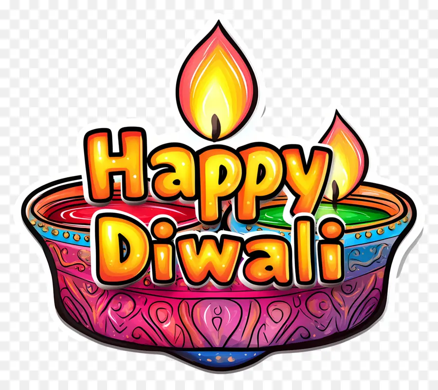 Mutlu Diwali，Diwali Lambası PNG