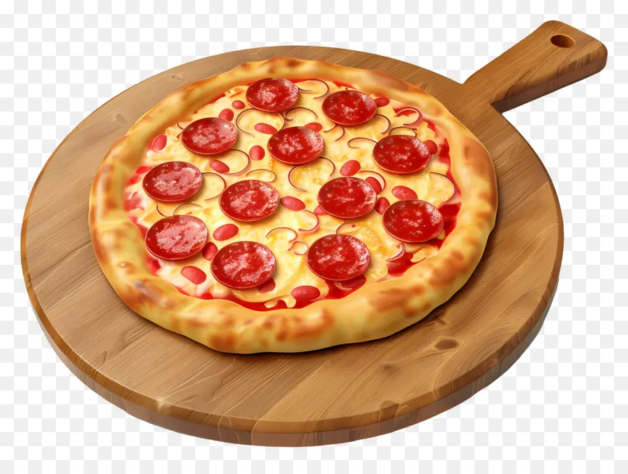 3 Boyutlu Pizza，Pizza PNG