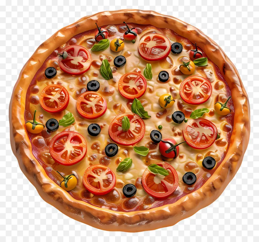 Sevimli Pizza，Bütün Pizza PNG