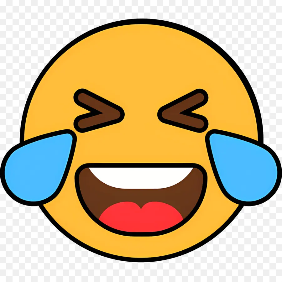 Gülme Emojisi，Heyecanlı Emoji PNG