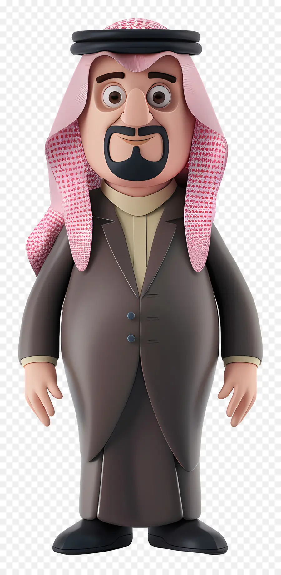 Suudi Arabistanlı İşadamı，Karikatür Adam PNG