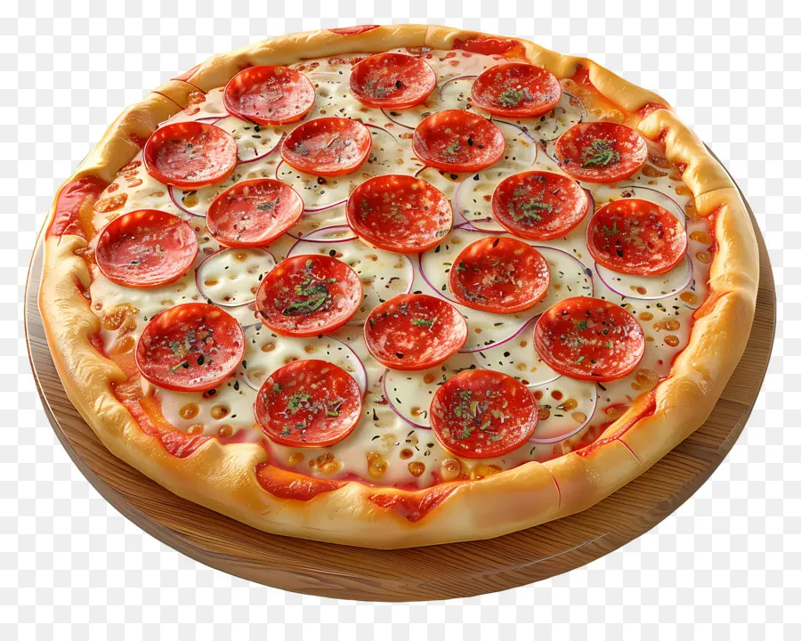 3 Boyutlu Pizza，Pizza PNG