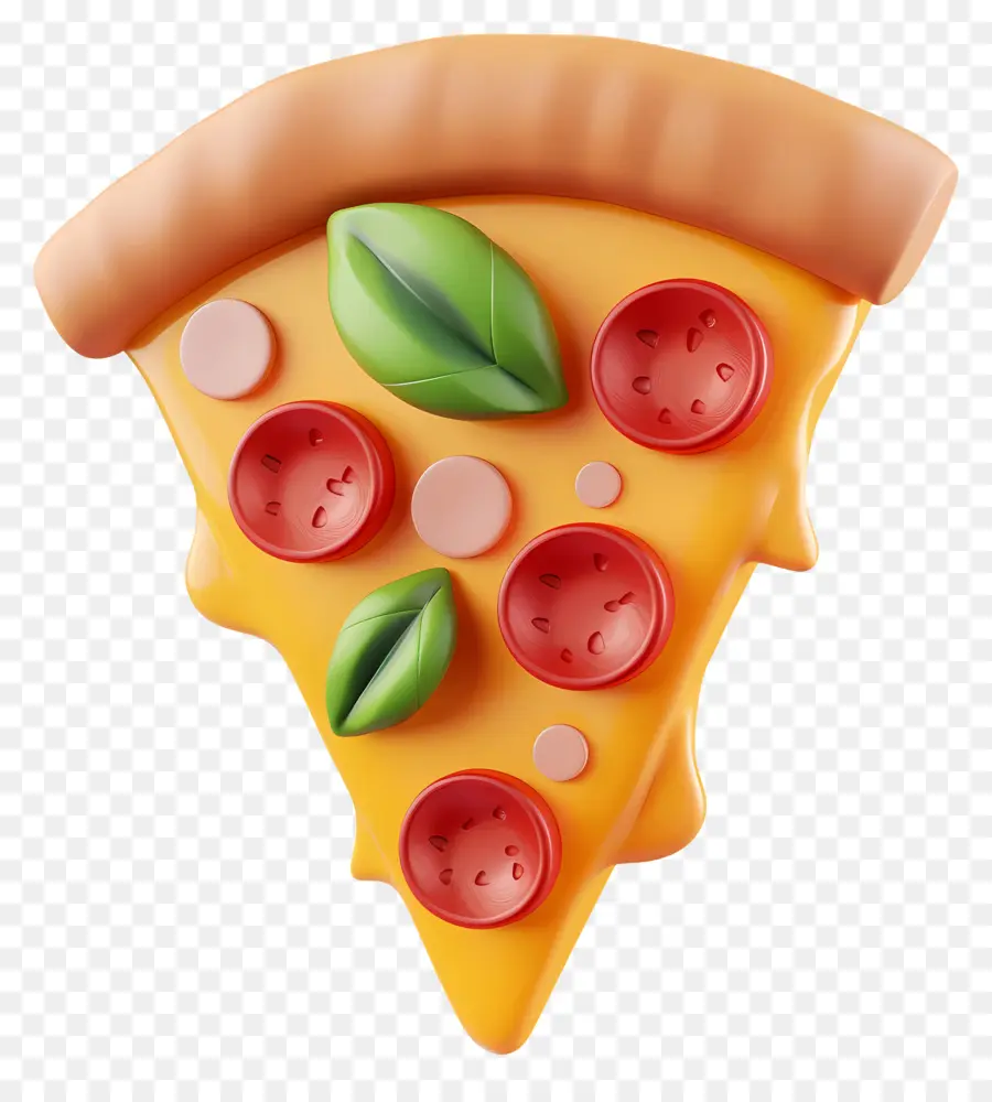 Sevimli Pizza，Pizza Dilimi PNG