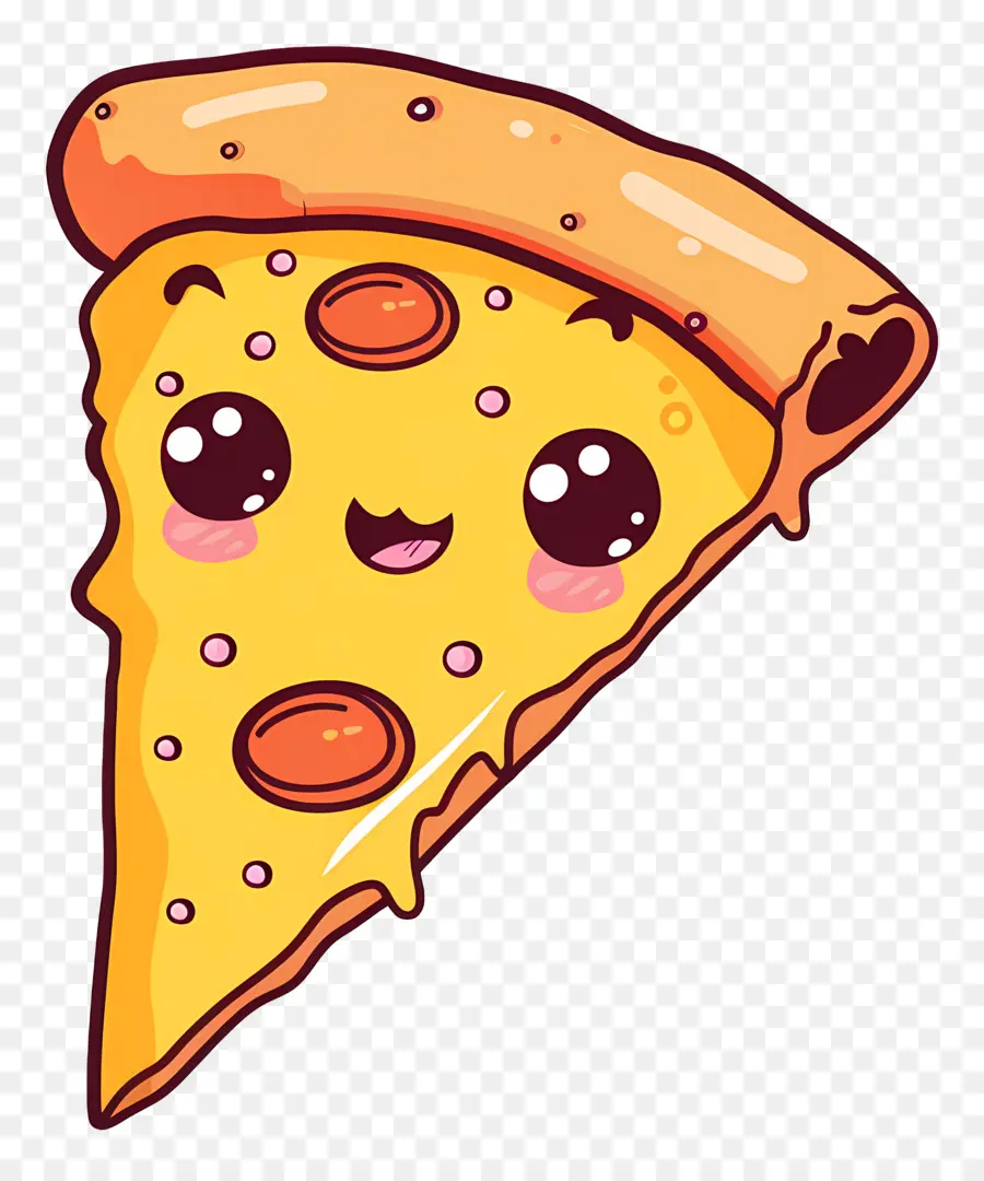 Karikatürize Et Pizza，Pizza Dilimi PNG