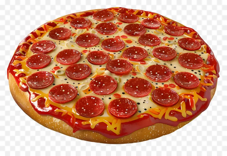 3 Boyutlu Pizza，Bütün Pizza PNG