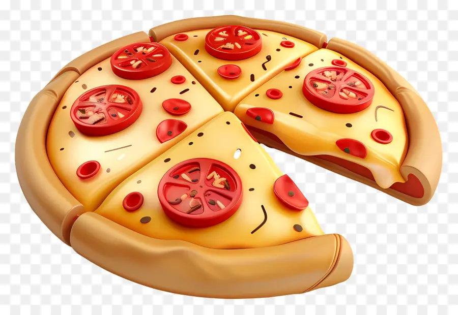 Sevimli Pizza，Pizza PNG