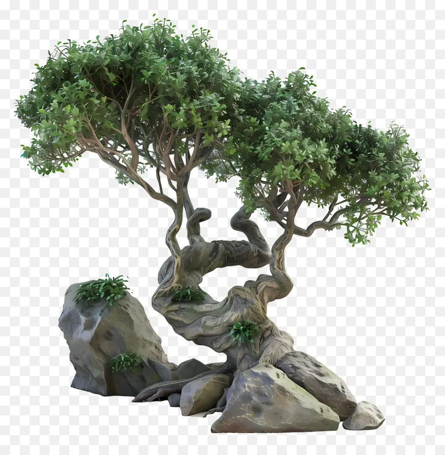 3d Ağaç，Bonsai Ağacı PNG