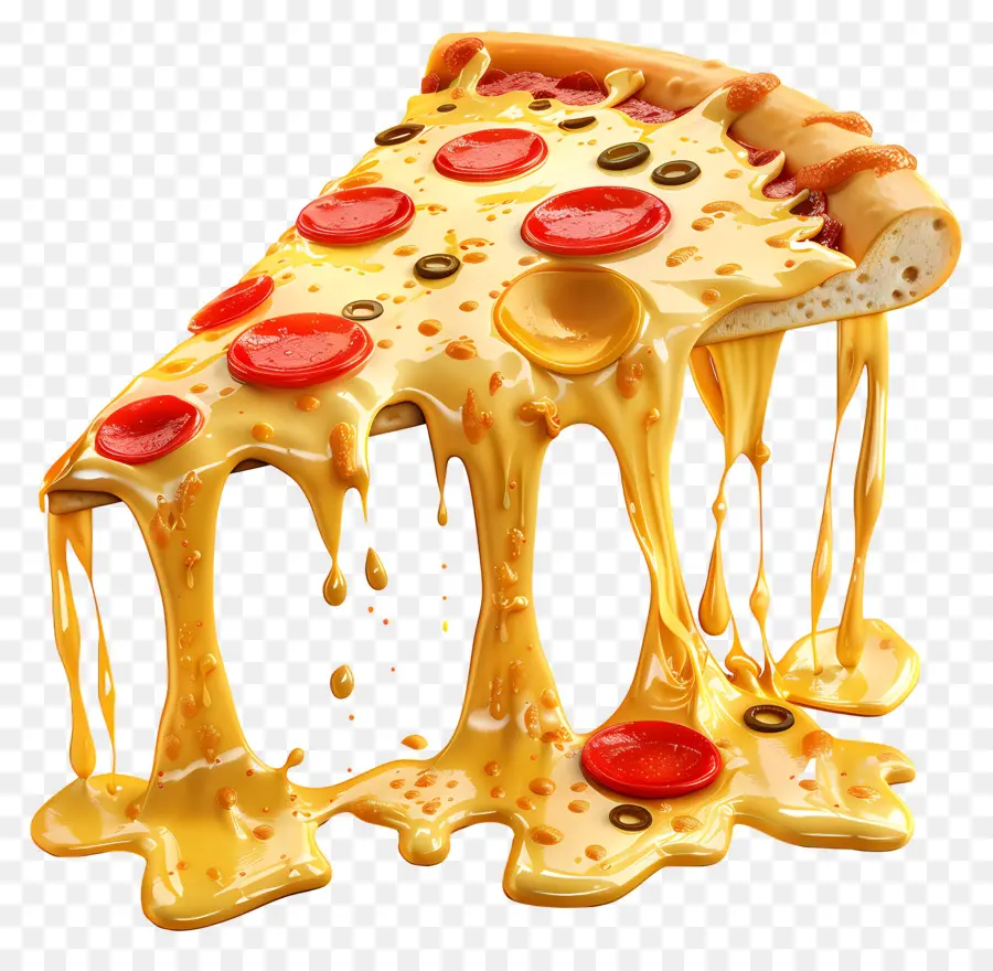 3 Boyutlu Pizza，Pizza Dilimi PNG