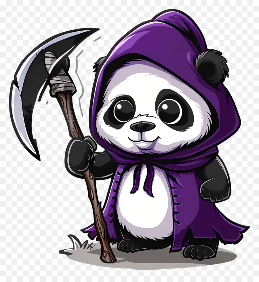 Sevimli Panda，Panda Azraili PNG