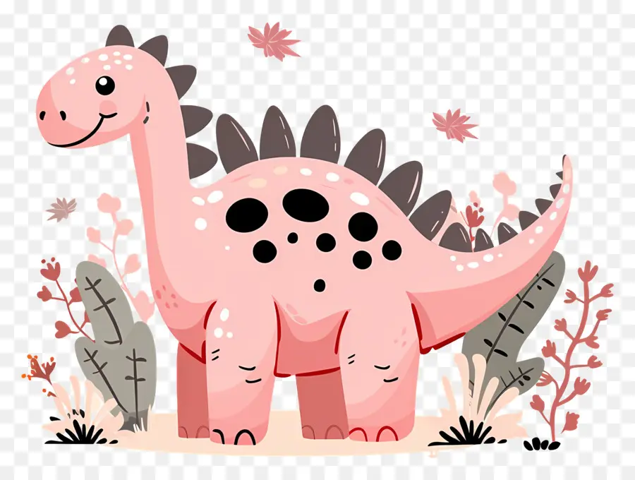 Karikatür Dinozor，Pembe Dinozor PNG