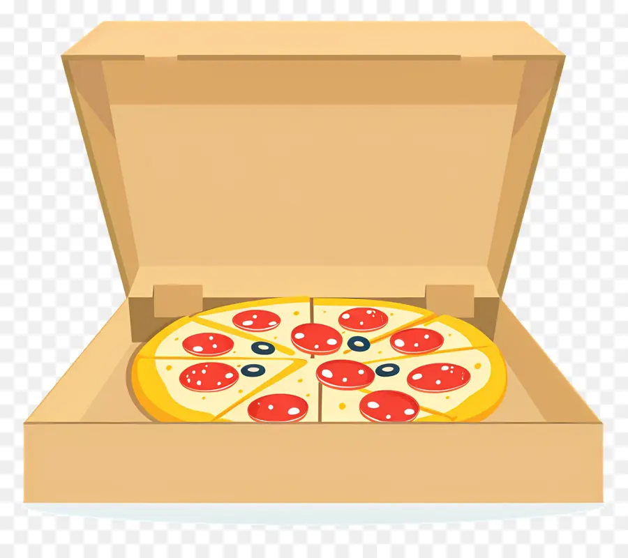 Pizza Kutusu，Kutuda Pizza PNG