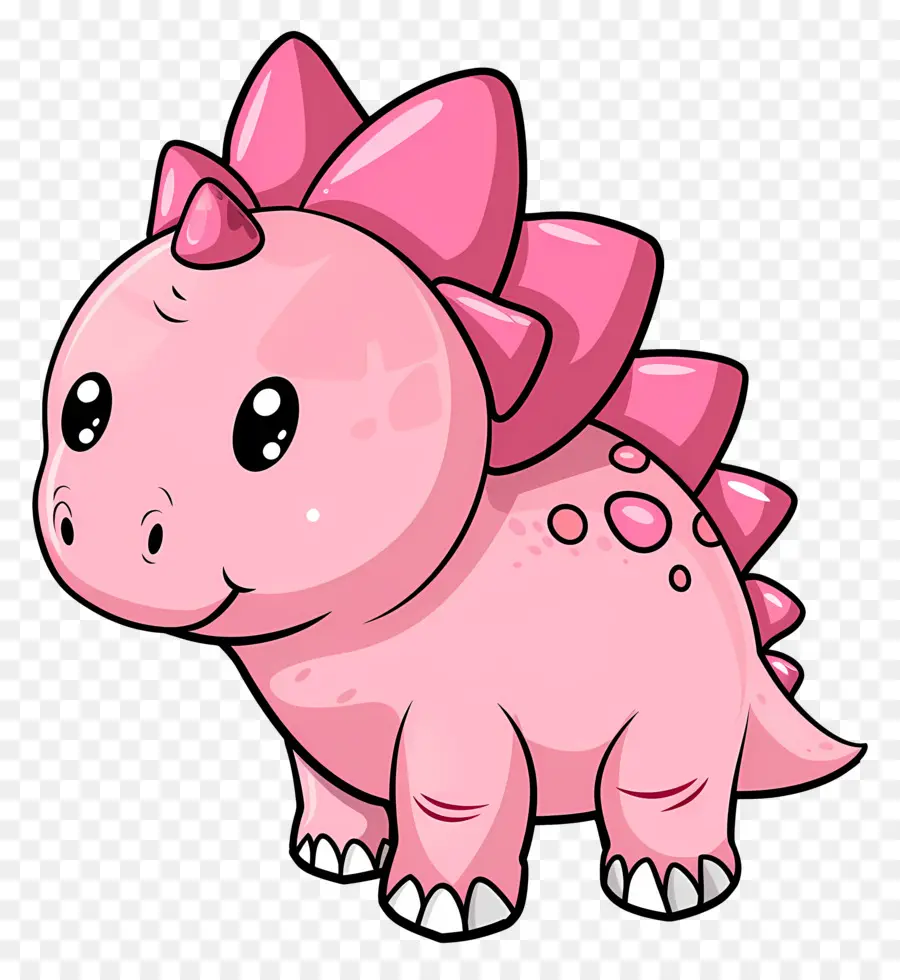 Karikatür Dinozor，Pembe Dinozor PNG