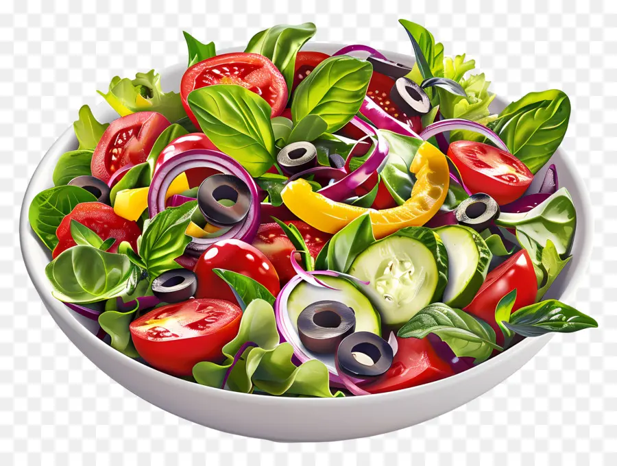 Sağlıklı Salata，Karışık Salata PNG