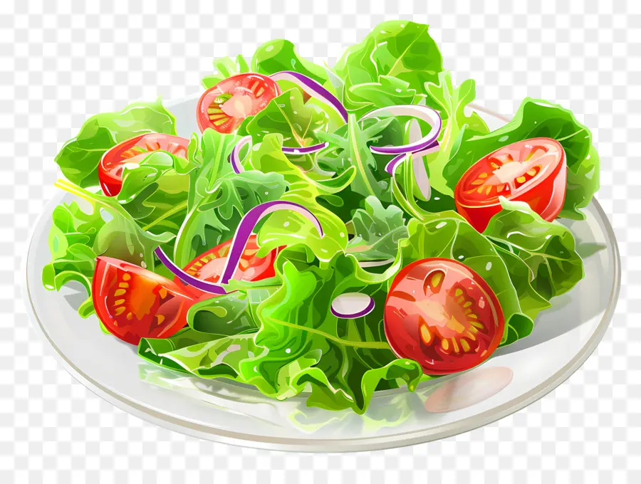 Yeşil Salata，Salata Kasesi PNG